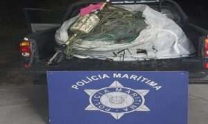 Polícia Marítima de Caminha apreende arte de pesca com 1000 metros ao largo de Caminha q1