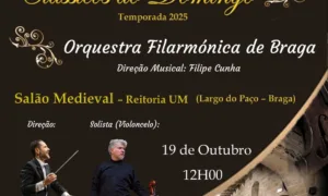 OFB próximo Concerto - Clássicos ao Domingo Cartaz Outubro