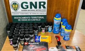 GNR Viana do Castelo – Dois detidos e uma arguida por furto em estabelecimento comercial