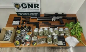 GNR Viana do Castelo – Detido por tráfico de estupefacientes e posse de armas proibidas