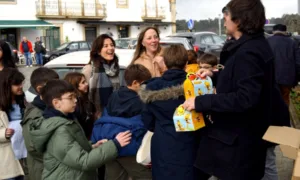 Cantar os Reis pelos alunos do Colégio do Minho 06