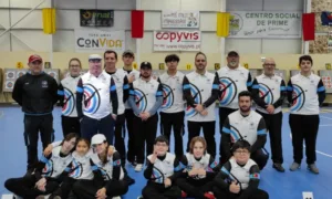 7.ª Prova de Sala 2025/26 no Tiro com Arco Foto de grupo